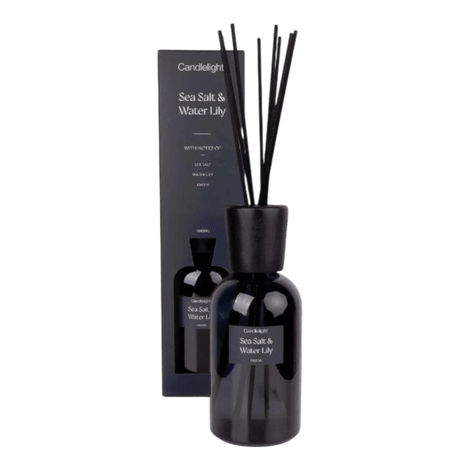 Candlelight 1000Ml Reed Diffuser – Sea Salt & Water Lily - POT POURRI/AROMATHERAPY/OILS/DIFFUSER - Beattys of Loughrea