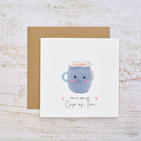 Tiny World Just My Cup of Tea Card - CARD/GIFTWRAP/GIFTBAGS - Beattys of Loughrea