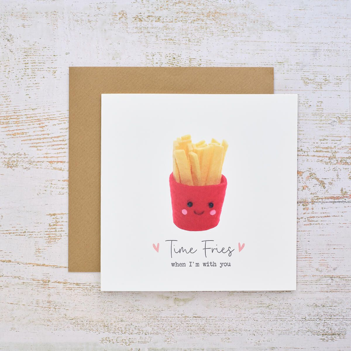 R13 TINY WORLD TIME FRIES WHEN I'M WITH YOU CARD 4TW170