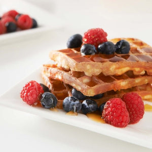 Global Gizmos Dual Waffle Maker – Red - PANCAKE WAFFLE MAKERS - Beattys of Loughrea