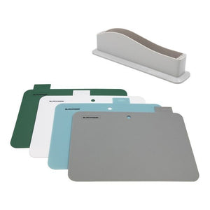 Blackmoor Index Chopping Board Set – 4 Piece with Stand - PLASTICS - STORAGE LUNCH BOX BEAKER - Beattys of Loughrea
