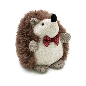 Hedgehog Door Stop – Brown/White - CUSHIONS/COVERS - Beattys of Loughrea