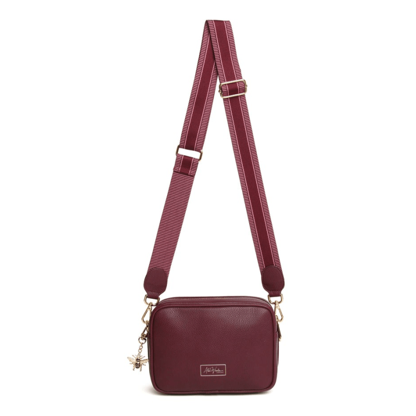 Alice Wheeler Berry - Soho Crossbody Bag - HANDBAGS, MANBAGS, SHOPPING BAGS - Beattys of Loughrea