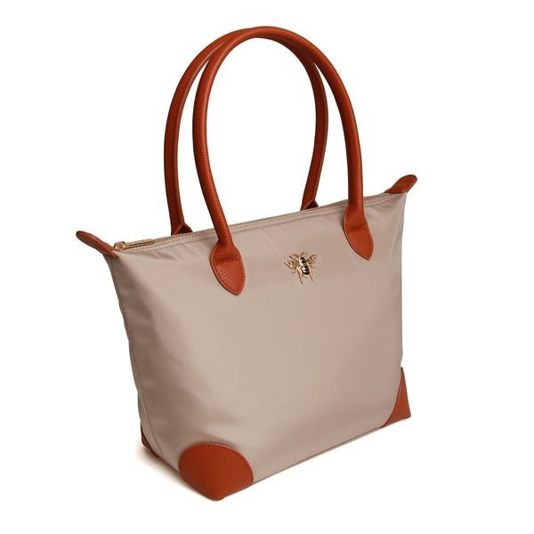 Alice Wheeler Stone Shoreditch Large Tote Bag - HANDBAGS, MANBAGS, SHOPPING BAGS - Beattys of Loughrea