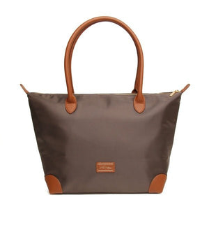 Alice Wheeler Chocolate - Shoreditch Large Tote Bag - HANDBAGS, MANBAGS, SHOPPING BAGS - Beattys of Loughrea