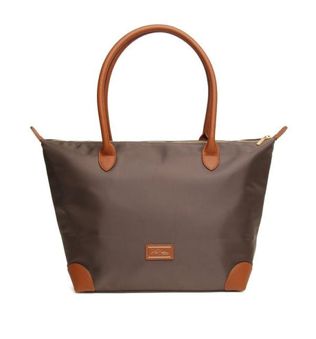 Alice Wheeler Chocolate - Shoreditch Large Tote Bag - HANDBAGS, MANBAGS, SHOPPING BAGS - Beattys of Loughrea