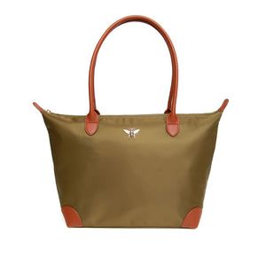 Alice Wheeler Olive - Shoreditch Large Tote Bag - HANDBAGS, MANBAGS, SHOPPING BAGS - Beattys of Loughrea