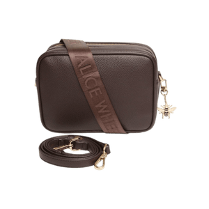 Alice Wheeler Chocolate - Soho Crossbody Bag - HANDBAGS, MANBAGS, SHOPPING BAGS - Beattys of Loughrea
