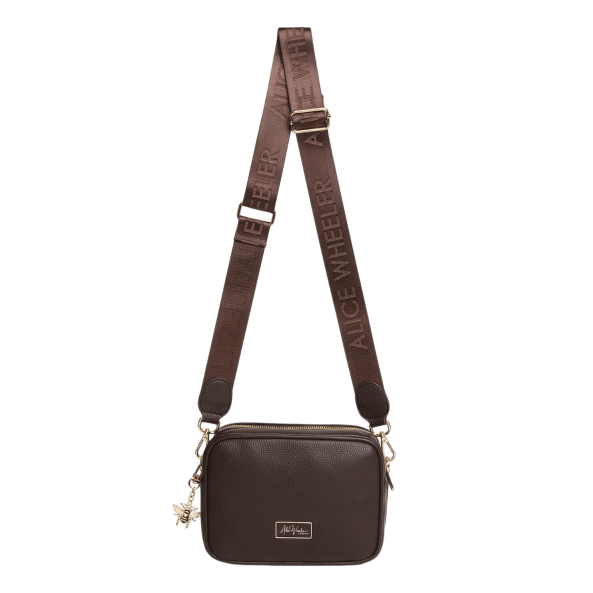Alice Wheeler Chocolate - Soho Crossbody Bag - HANDBAGS, MANBAGS, SHOPPING BAGS - Beattys of Loughrea