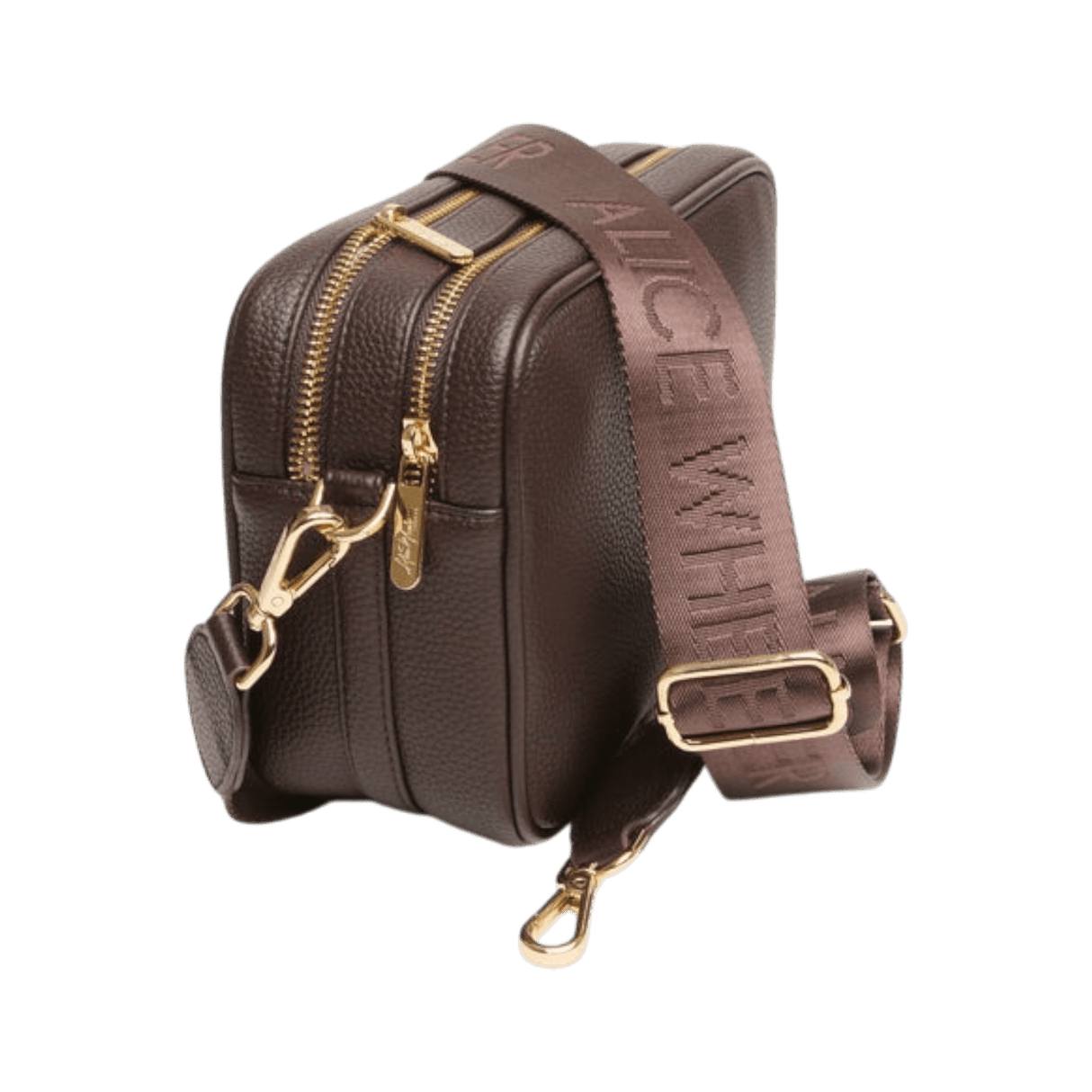 Alice Wheeler Chocolate - Soho Crossbody Bag - HANDBAGS, MANBAGS, SHOPPING BAGS - Beattys of Loughrea