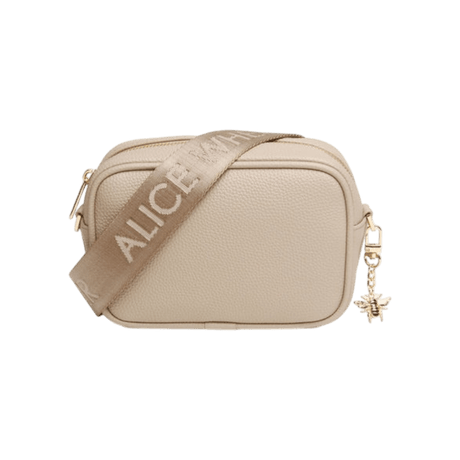 Alice Wheeler Stone - Mini Soho Cross Body Bag - HANDBAGS, MANBAGS, SHOPPING BAGS - Beattys of Loughrea
