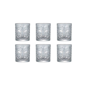 RCR Crystal Tattoo Tumblers – 340ml, Set of 6 - DRINKING GLASSES - Beattys of Loughrea