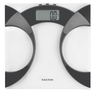 Salter Ultra Slim Glass Analyser Bathroom Scale - BATHROOM SCALES - Beattys of Loughrea