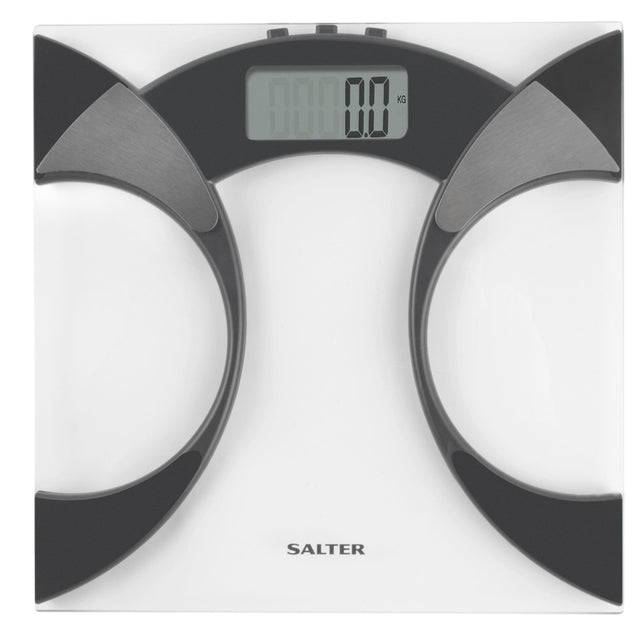 Salter Ultra Slim Glass Analyser Bathroom Scale - BATHROOM SCALES - Beattys of Loughrea