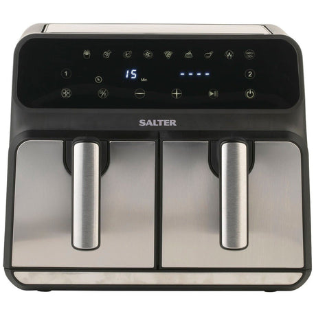Salter Dual Air Pro Air Fryer - 7.6L - AIR FRYER / DEEP FAT FRYERS - Beattys of Loughrea