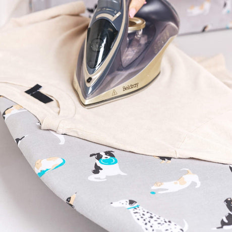 Beldray Tabletop Ironing Board - Dog Print - IRONING BOARDS - Beattys of Loughrea