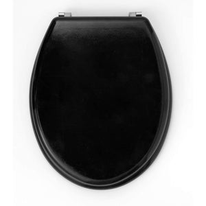 Beldray Oval Wooden Toilet Seat – Black - TOILET SEAT/FITTINGS - Beattys of Loughrea