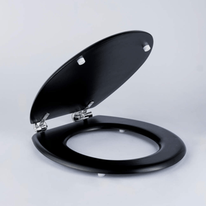 Beldray Oval Wooden Toilet Seat – Black - TOILET SEAT/FITTINGS - Beattys of Loughrea
