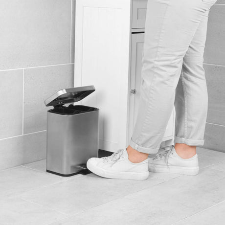 Beldray Dual Compartment Bin – Stainless Steel - PVC STORAGE - TRUNK, LGE BOX , CART - Beattys of Loughrea