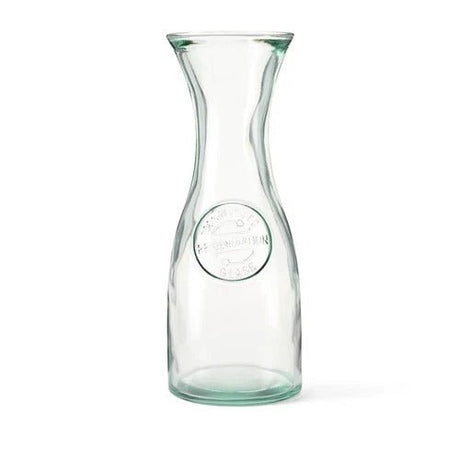Recycled Glass Carafe – 0.8 Litre - GLASS GIFTWARE - DEC STONES - Beattys of Loughrea