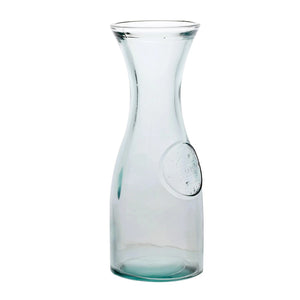 Recycled Glass Carafe – 0.8 Litre - GLASS GIFTWARE - DEC STONES - Beattys of Loughrea