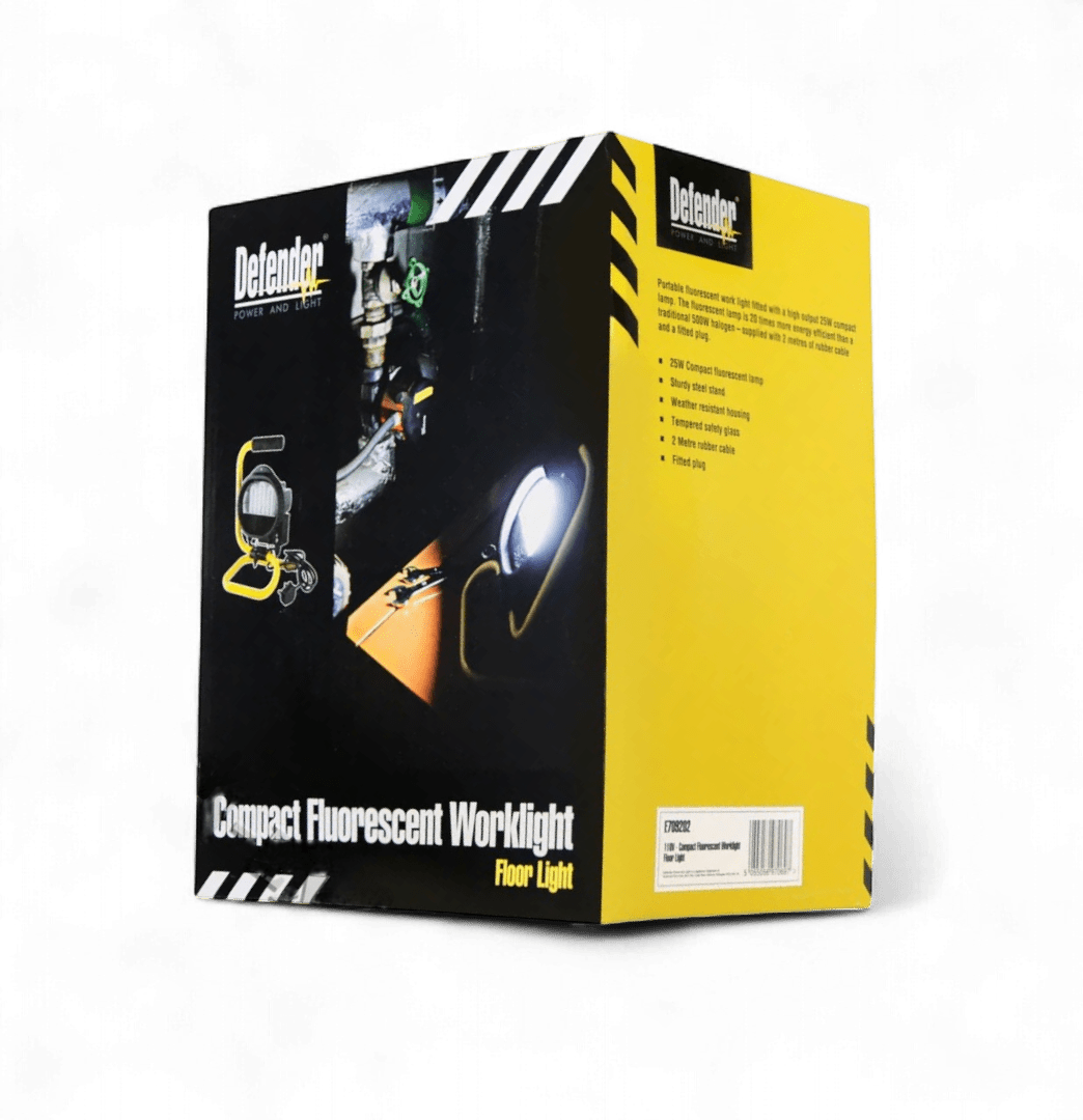 Defender Compact Fluorescent Floor Worklight - SITE LIGHTING - Beattys of Loughrea