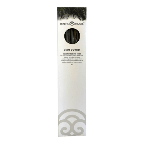 Serene House Scented Reeds – Cèdre D'Orient (Oriental Cedar) - POT POURRI/AROMATHERAPY/OILS/DIFFUSER - Beattys of Loughrea