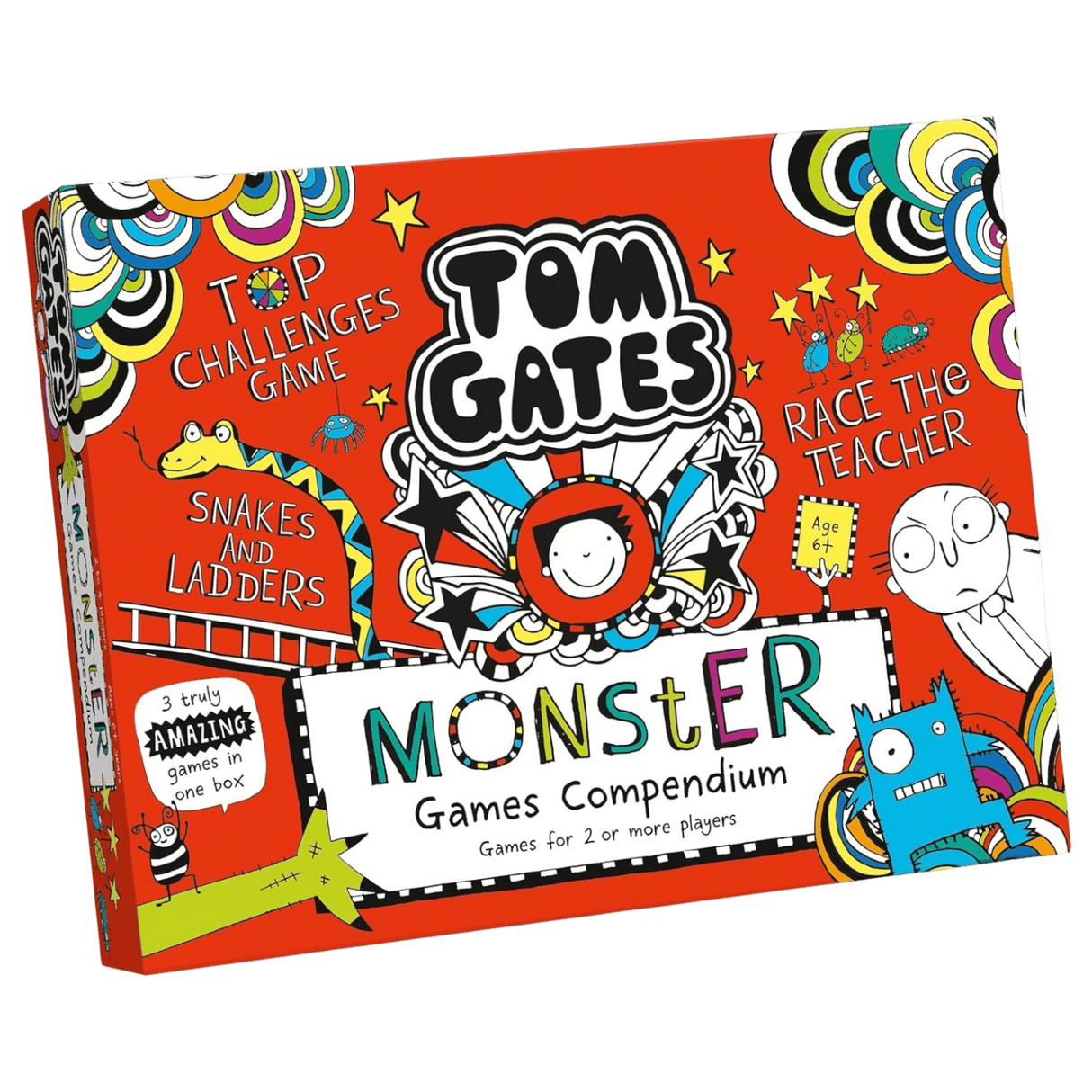 Tom Gates Monster Games Compendium - BOARD GAMES / DVD GAMES - Beattys of Loughrea