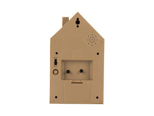 Karlsson Alarm Clock Modern Cuckoo Oro Mocha Brown - CLOCKS - Beattys of Loughrea