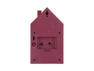 Karlsson Alarm Clock Modern Cuckoo Oro Dark Mauve - CLOCKS - Beattys of Loughrea