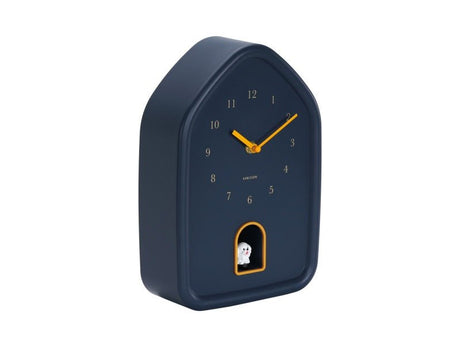 Karlsson Wall Clock Modern Doggy Dark Blue - CLOCKS - Beattys of Loughrea
