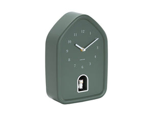 Karlsson Wall Clock Modern Kitty Jungle Green - CLOCKS - Beattys of Loughrea