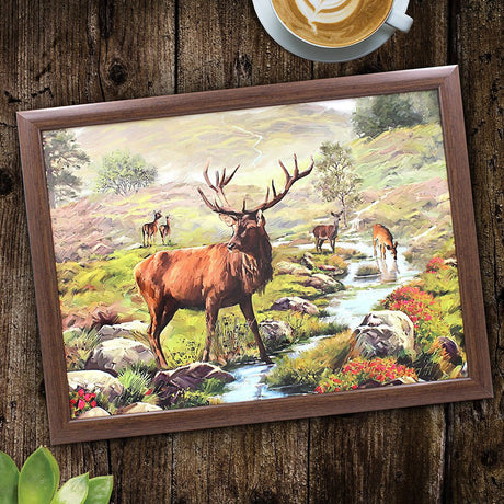 Stag Laptray - ENAMELWARE/JARS/TRAYS - Beattys of Loughrea