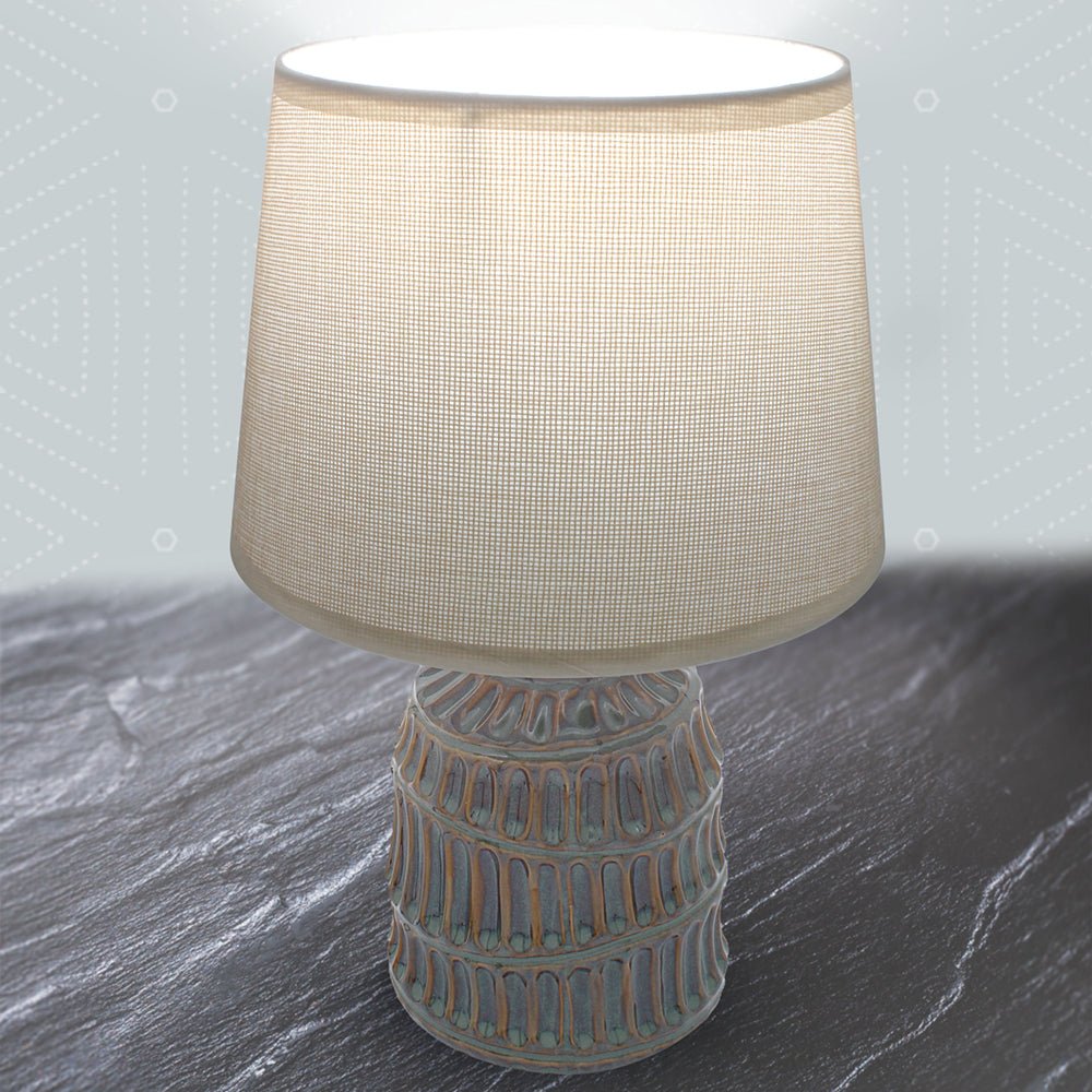 Elements Table Lamp – Green - TABLE/BEDSIDE LAMPS - Beattys of Loughrea