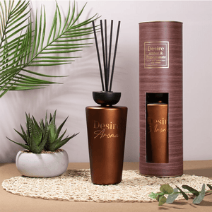 Desire Aroma Luxury Reed Diffuser – Amber Pomegranate (1000ml) - POT POURRI/AROMATHERAPY/OILS/DIFFUSER - Beattys of Loughrea