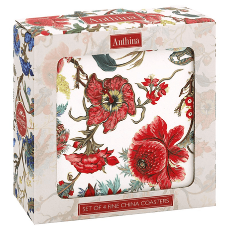 Anthina Ceramic Coasters - Set of 4 - TABLEMATS/COASTERS - Beattys of Loughrea