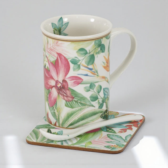 Orchid Cascade Mug Gift Set - MUG SETS - Beattys of Loughrea