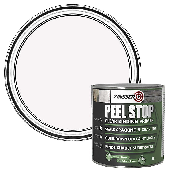 Zinsser Peel Stop Clear Binding Sealer 2.5L
