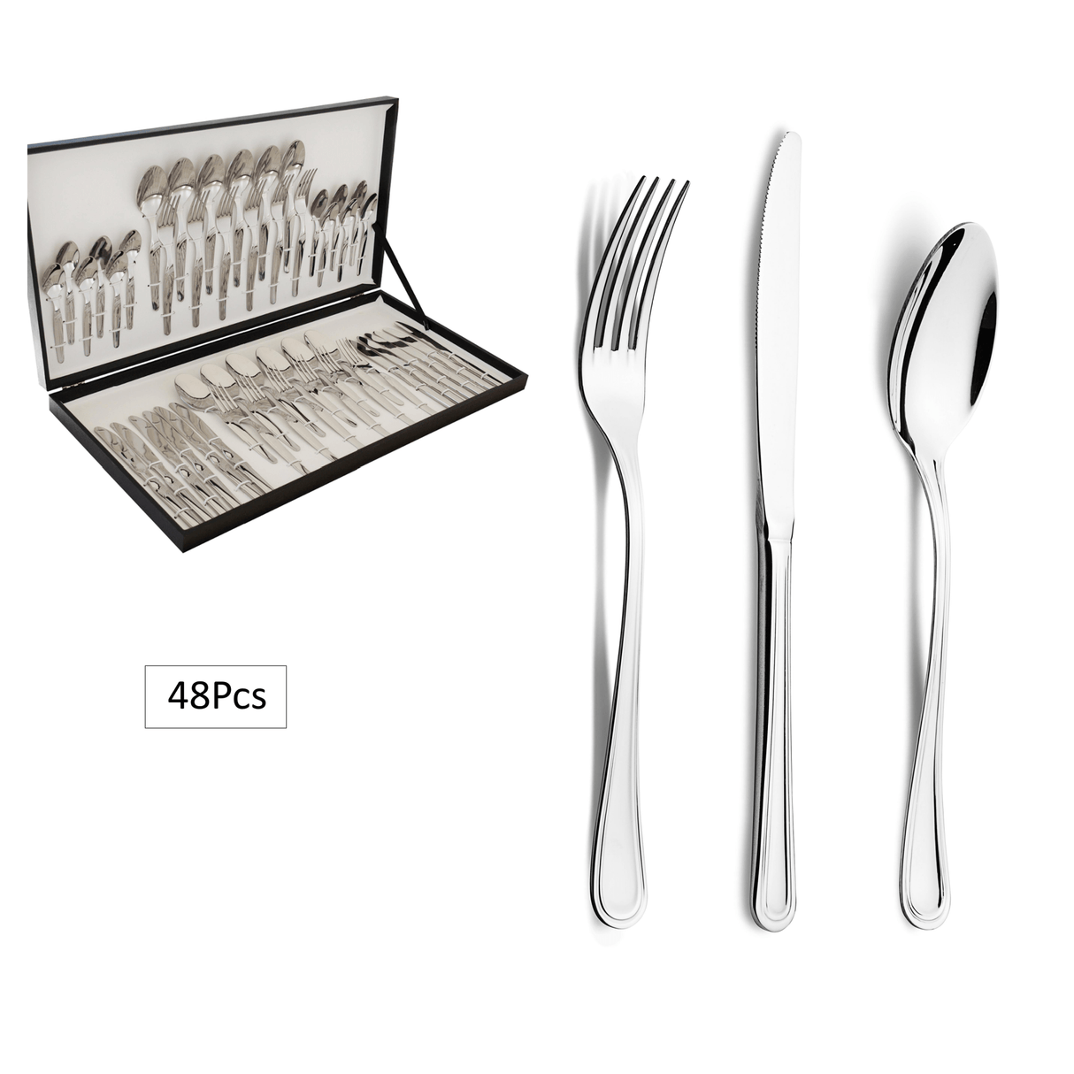 Anilar Paris 48-Piece Cutlery Set