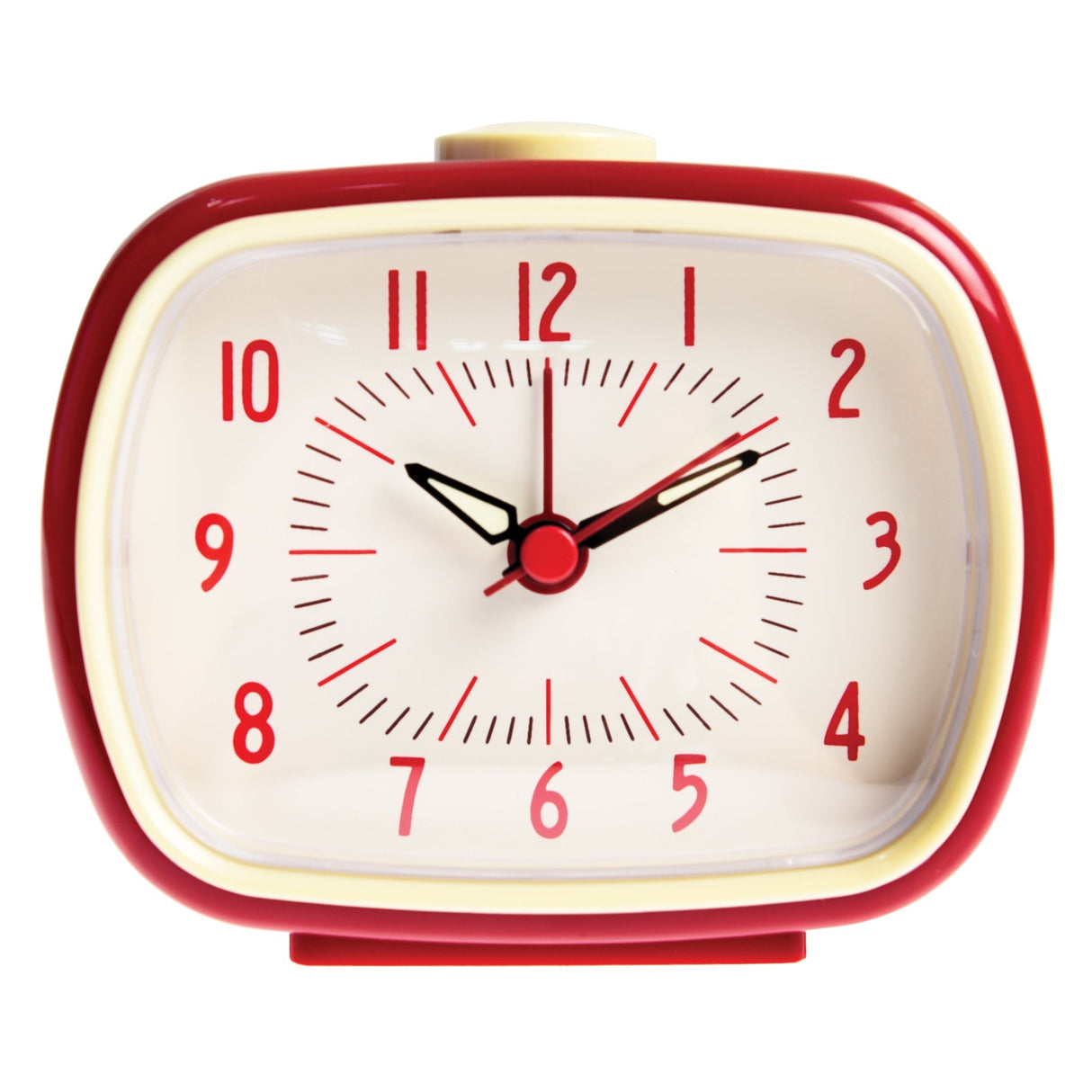 Retro alarm clock - Red - CLOCKS - Beattys of Loughrea