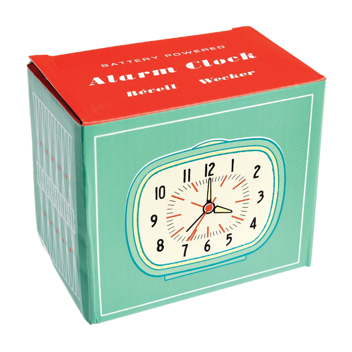 Retro alarm clock - Light Blue - CLOCKS - Beattys of Loughrea