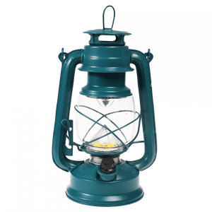 LED Hurricane Lantern – Spirit of Adventure Blue (24cm) - CANDLE HOLDERS / Lanterns - Beattys of Loughrea