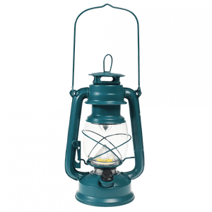 LED Hurricane Lantern – Spirit of Adventure Blue (24cm) - CANDLE HOLDERS / Lanterns - Beattys of Loughrea