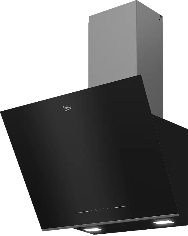 Beko 60cm Inclined Cooker Hood BHCA66341BBH - HOODS - Beattys of Loughrea