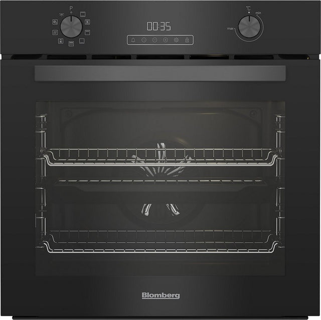 Blomberg Pyroclean Aero Chef Built In Single Oven - Black | ROEN8232BP - ELECT OVEN SINGLE & DBLE BUILT IN - Beattys of Loughrea