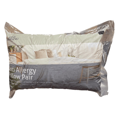 The Fine Bedding Company Anti - Allergy Pillow 2pk - PILLOWS - Beattys of Loughrea