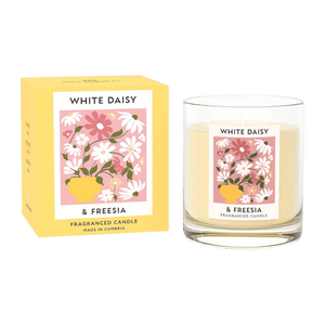Wax Lyrical White Daisy & Freesia Candle – 190g - CANDLES - Beattys of Loughrea