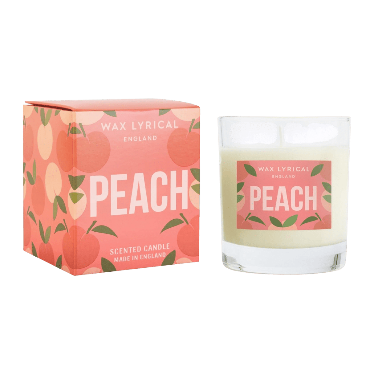 Wax Lyrical Peach Candle – 190g - CANDLES - Beattys of Loughrea