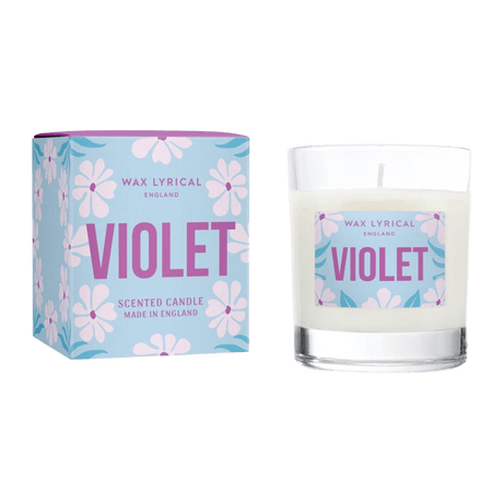 Wax Lyrical Violet Candle – 190g - CANDLES - Beattys of Loughrea