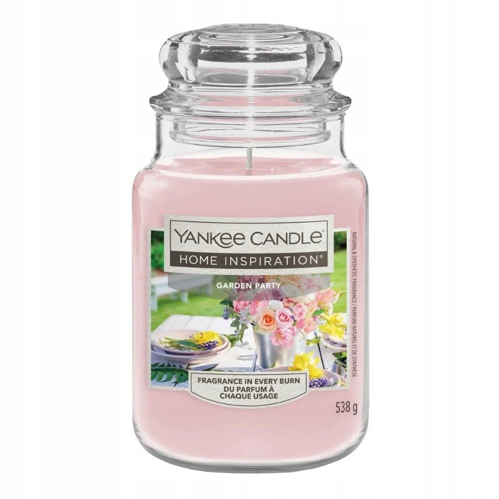 Garden Party Home Inspirations Large Yankee Candle 538g - CANDLES - Beattys of Loughrea